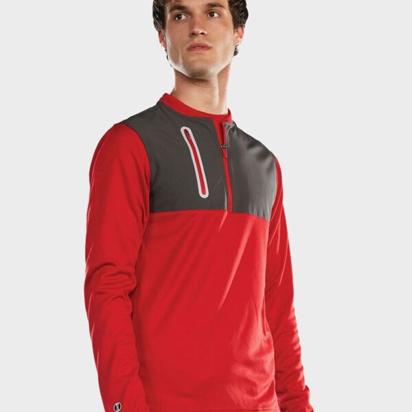 Youth Weld Hybrid Quarter-Zip Pullover Thumbnail