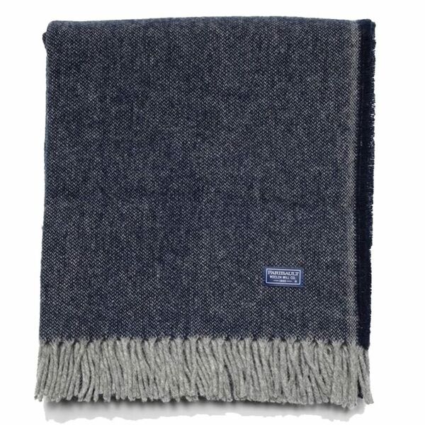 USA-Made Ashby Twill Wool Throw Thumbnail