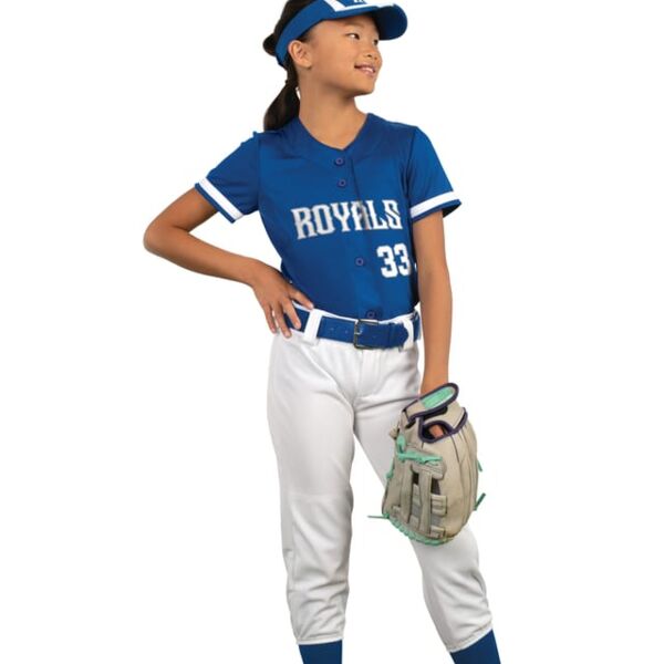 Youth Adjustable Wicking Mesh Two-Color Visor Thumbnail