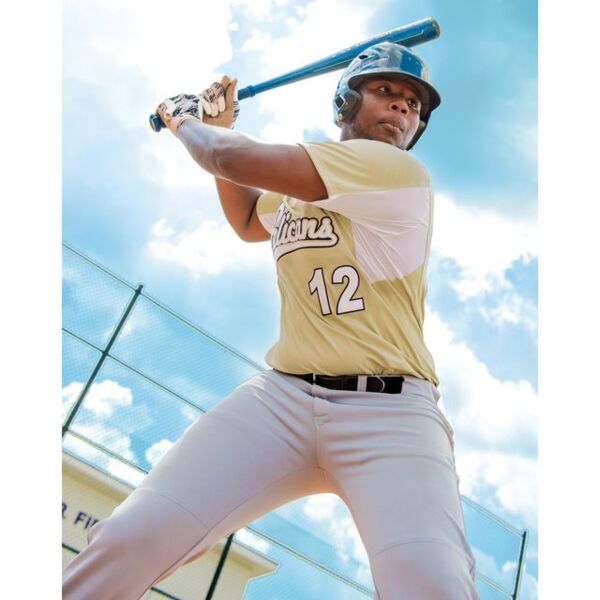 Game7 Two-Button Baseball Jersey Thumbnail