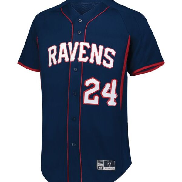 Youth  Game7 Full-Button Baseball Jersey Thumbnail