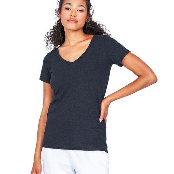 Ladies' USA Made Hemp V-Neck T-Shirt Thumbnail