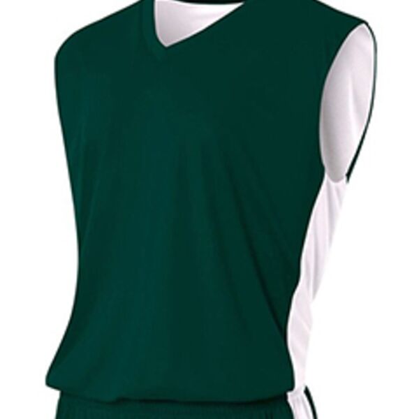 Adult Reversible Moisture Management Muscle Shirt Thumbnail