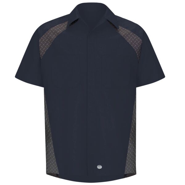 Short Sleeve Diamond Plate Shop Shirt Thumbnail