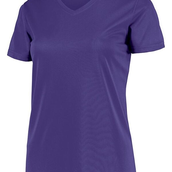 Women's Attain Wicking Set-in V-Neck T-Shirt Thumbnail