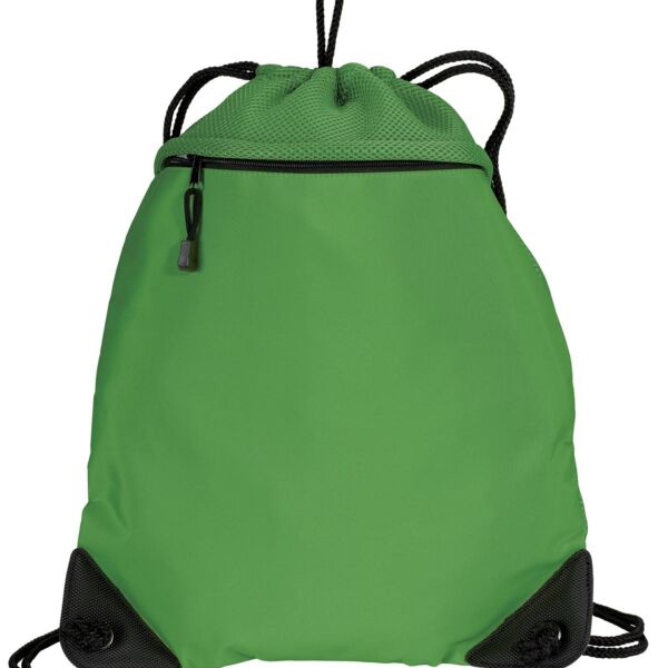 Port Authority® Improved Cinch Pack with Mesh Trim Thumbnail