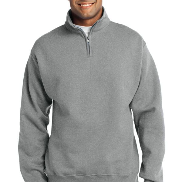 1/4 Zip Cadet Collar Sweatshirt Thumbnail