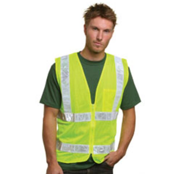 Mesh Safety Vest - Lime Thumbnail
