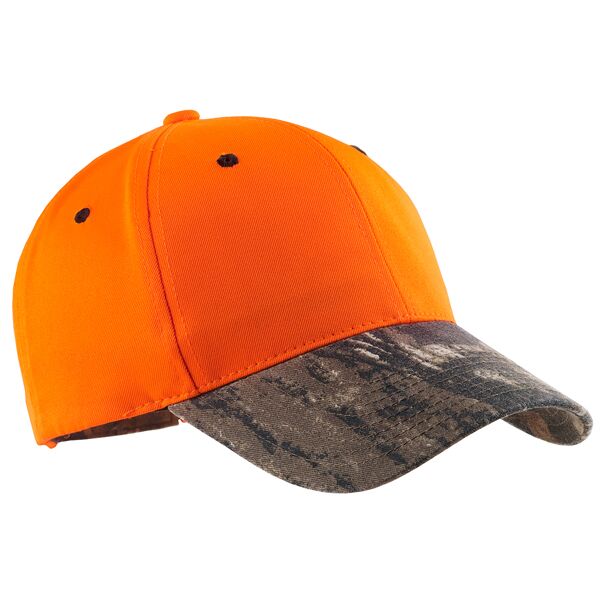 Enhanced Visibility Cap with Camo Brim Thumbnail