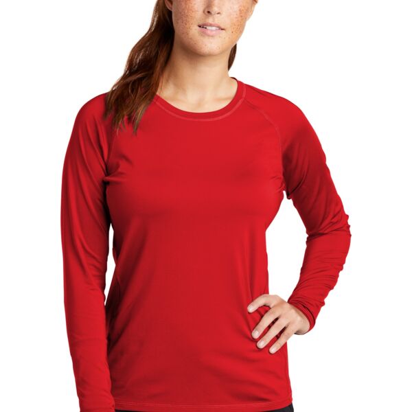Ladies Long Sleeve Rashguard Tee Thumbnail